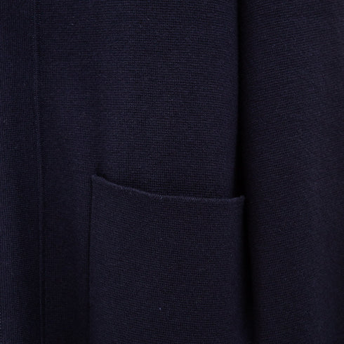 Norse Projects Bjarne Merino Cotton Milano Full Zip Jacket Dark Navy N45-05857004 Degli Uberti